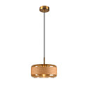 Luminaire à suspension PANTILO ROPE 27 E27 IP20, or gradable