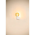 SLV Luminaire mural VARYT rond E14 IP44, blanche