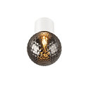 SLV Luminaire de plafond VARYT rond E14 IP44, blanche