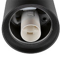 SLV Luminaire de plafond VARYT rond E14 IP44, noir