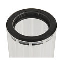 SLV Luminaire mural LYGANT SINGLE IP44, noir