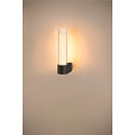 SLV Luminaire mural LYGANT SINGLE IP44, noir