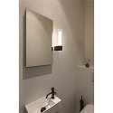 SLV Luminaire mural LYGANT SINGLE IP44, noir