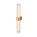 Luminaire mural LYGANT DOUBLE IP44, laiton