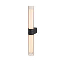 Luminaire mural LYGANT DOUBLE IP44, noir