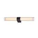 SLV Luminaire mural LYGANT DOUBLE IP44, noir