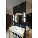 SLV Luminaire mural LYGANT DOUBLE IP44, chrome