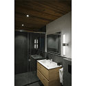 SLV Luminaire mural LYGANT DOUBLE IP44, chrome