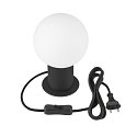 SLV Lampe de table VARYT E14 IP20, noir