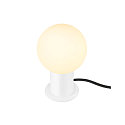 Lampe de table VARYT E14 IP20, blanche