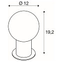 SLV table lamp VARYT E14 IP20, brass