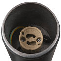 SLV Lampadaire S-TUBE 75 GU10 IP65, noir