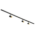SLV 1-Projecteur monophas� NOBLO� SPOT rond, lot de 3 IP20, noir gradable