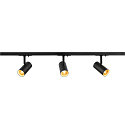 SLV 1-Projecteur monophas� NOBLO� SPOT rond, lot de 3 IP20, noir gradable