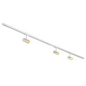 SLV 1-Projecteur monophas� NOBLO� SPOT rond, lot de 3 IP20, blanche gradable