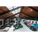 SLV Projecteurs de hall HIGHBAY V 330 ON-OFF r�sistant aux chocs, commutable, multipower IP65, noir mat 