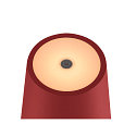 SLV battery table lamp VINOLINA TWO IP65, red dimmable