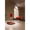 SLV battery table lamp VINOLINA TWO IP65, red dimmable