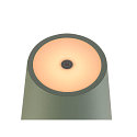 SLV battery table lamp VINOLINA TWO IP65, lime green dimmable