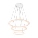SLV Luminaire � suspension ONE FLAT TRIPLE IP20, blanche gradable