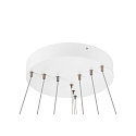SLV Luminaire � suspension ONE FLAT TRIPLE IP20, blanche gradable