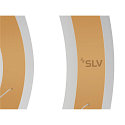 SLV Luminaire � suspension ONE FLAT TRIPLE IP20, laiton, noir gradable