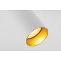 Luminaire de plafond KAMI 3 flammes GU10 IP20, or, blanche