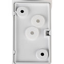 SLV Luminaire mural d�ext�rieur MODELA UP/DOWN haut bas, r�sistant aux chocs IP65, blanc mat gradable