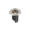 SLV Projecteur encastr� DASAR� M rond, pivotant, contr�lable par DALI, passable IP67, acier inoxydable gradable
