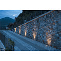 SLV Projecteur encastr� DASAR� M rond, pivotant, contr�lable par DALI, passable IP67, acier inoxydable gradable