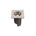 SLV Projecteur encastr� DASAR� M angulaire, pivotant, contr�lable par DALI, passable IP67, acier inoxydable gradable