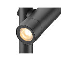 SLV Lampe � piquet de terre HELIA SLIM POLE DOUBLE IP65, noir
