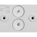 SLV outdoor wall luminaire D-RING M PHASE IP65, white dimmable