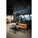 SLV pendant luminaire ONE VERTICAL PD IP20, black dimmable