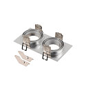 SLV Anneau NEW TRIA� 155 � 2 flammes, version pour montage encastr�, aluminium