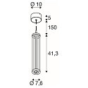 SLV pendant luminaire QUIMERA - PHASE CCT Switch, switchable IP20, bronze dimmable