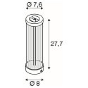 table lamp QUIMERA - PHASE cylindrical, CCT Switch, switchable IP20