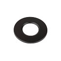 Capot UNIVERSAL DOWNLIGHT IP65 rond, rigide, ferm�, �tanche � l'air, noir