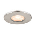 SLV Capot UNIVERSAL DOWNLIGHT IP65 rond, rigide, ferm�, �tanche � l'air, chrome