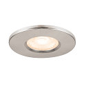 SLV Capot UNIVERSAL DOWNLIGHT IP65 rond, rigide, ferm�, �tanche � l'air, chrome