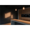 SLV wall luminaire ONE LINEAR 50 - PHASE up / down, CCT Switch IP44, white dimmable