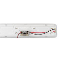 SLV Luminaire pour locaux humides WATERPROOF V 600 ON-OFF CCT Switch, commutable, multipower, c�bl� en continu IP66, gris 