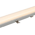 SLV Luminaire pour locaux humides WATERPROOF V 600 ON-OFF CCT Switch, commutable, multipower, c�bl� en continu IP66, gris 