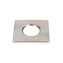 Capot UNIVERSAL DOWNLIGHT IP65 angulaire, rigide, ferm�, �tanche � l'air, chrome