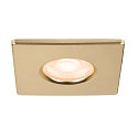 SLV Capot UNIVERSAL DOWNLIGHT IP65 angulaire, rigide, ferm�, �tanche � l'air, or mat