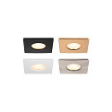 SLV Capot UNIVERSAL DOWNLIGHT IP65 angulaire, rigide, ferm�, �tanche � l'air, or mat