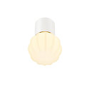 SLV Luminaire de plafond VARYT sans abat-jour E14 IP44, blanche gradable