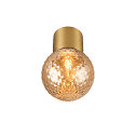 SLV ceiling luminaire VARYT without shade E14 IP44, brass dimmable