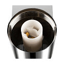 SLV Luminaire mural VARYT rond, sans abat-jour E14 IP44, chrome gradable
