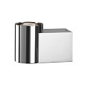SLV Luminaire mural VARYT rond, sans abat-jour E14 IP44, chrome gradable
